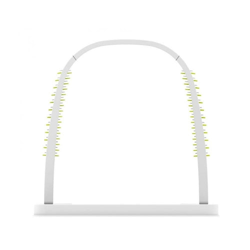 Arche de toilettage pour chat – Brosse & griffoir interactif